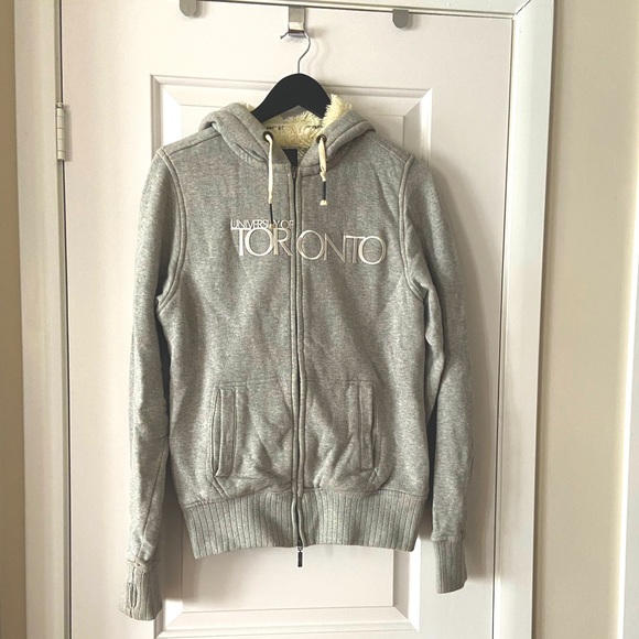 Extra warm U of T sweater/jacket/hoodie - Picture 1 of 7